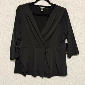 George Women's Elegant Black Blouse
